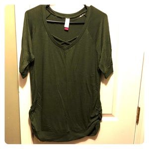 Three quarter length tee